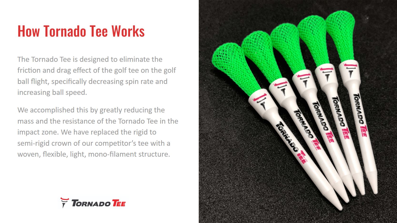 Tornado Tee – One Stop Power Shop Long Drive & Golf Store